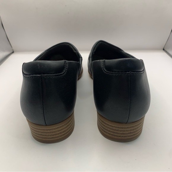 Clarks Women's Juliet Palm black soft leather loafer size 7.5M - Picture 5 of 8